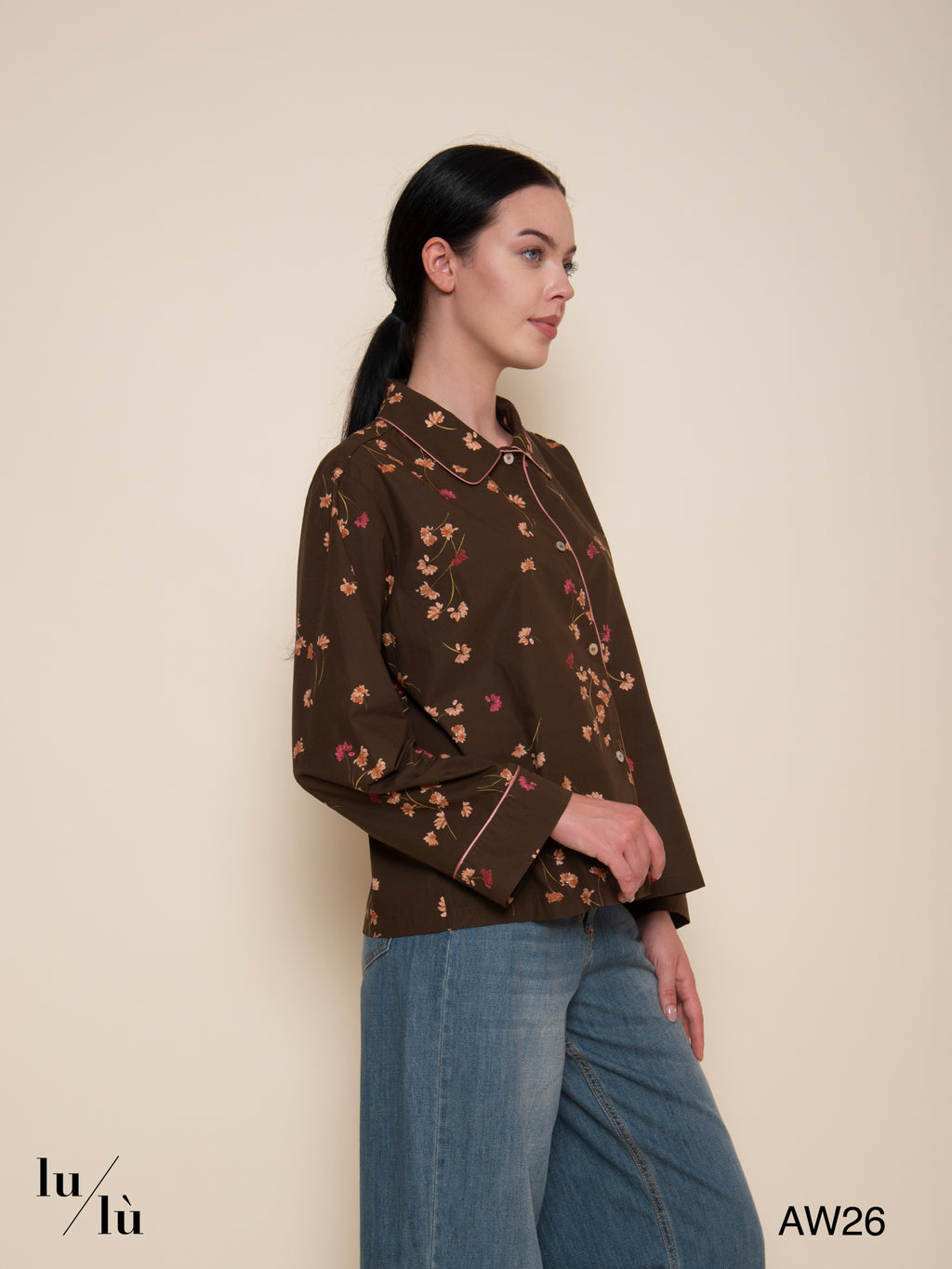 Ella - Blusa floreale in cotone