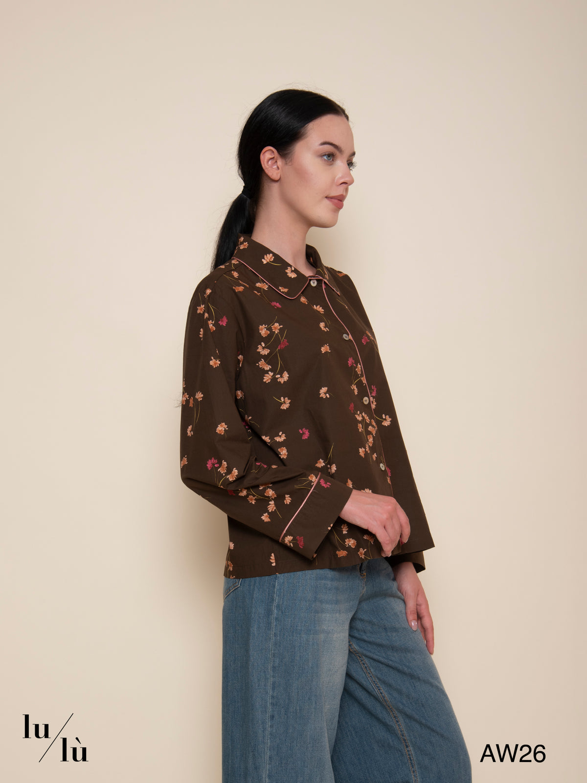 Ella - Blusa floreale in cotone