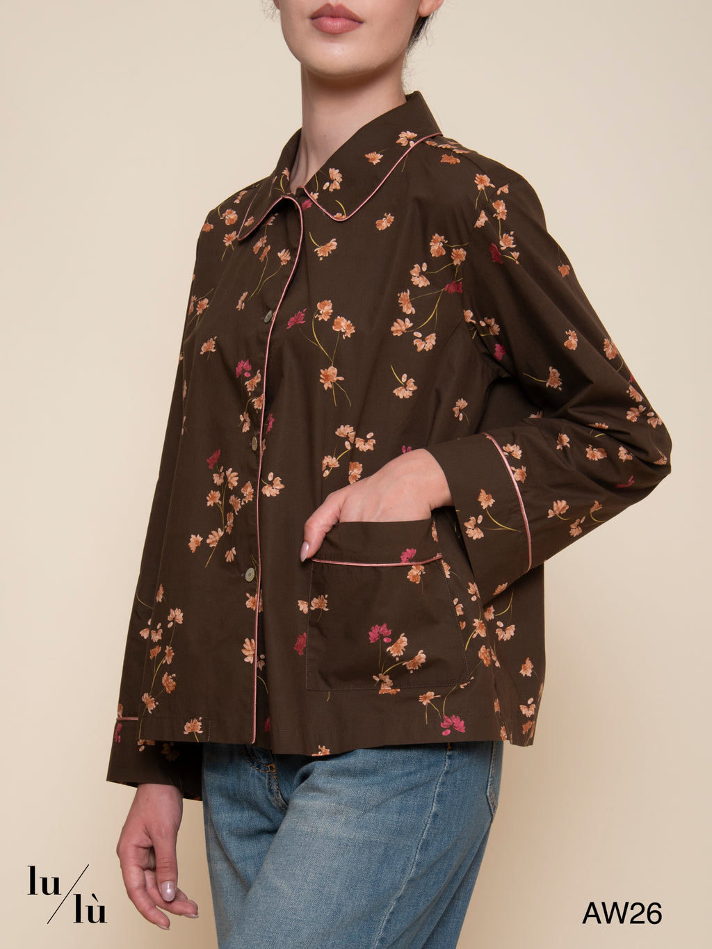Ella - Blusa floreale in cotone