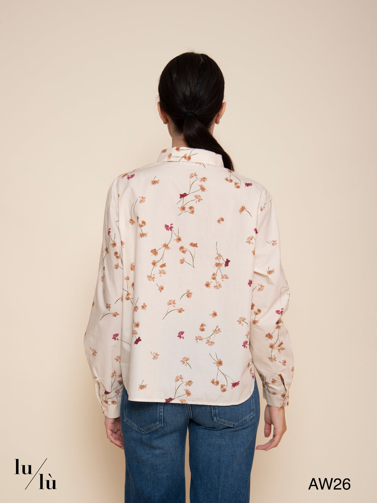 Mia - Blusa floreale in cotone