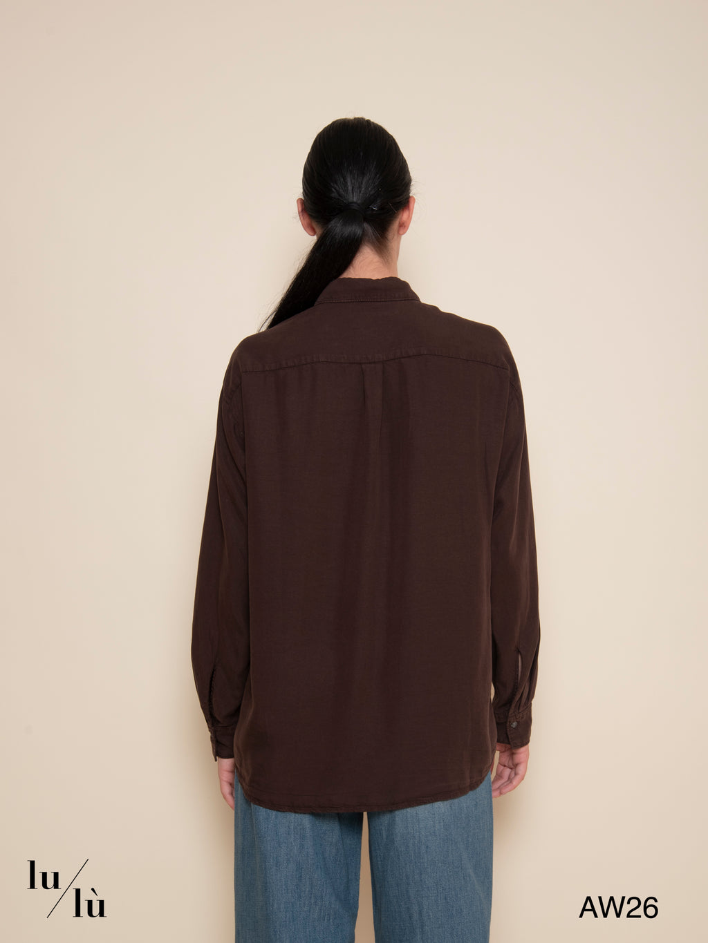 Cinema - Camicia fluida in lyocell
