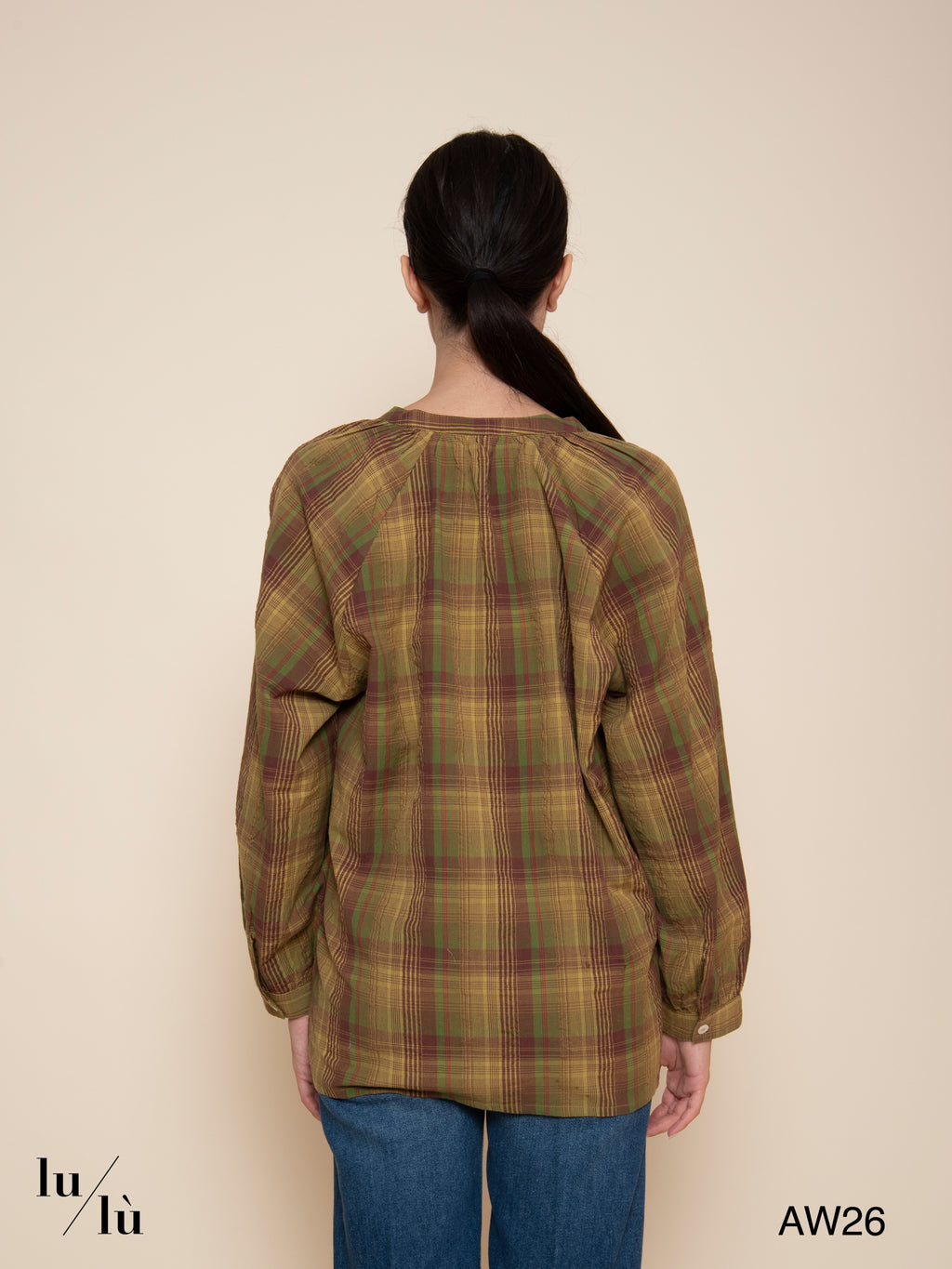 Hazel - Blusa a quadri in cotone