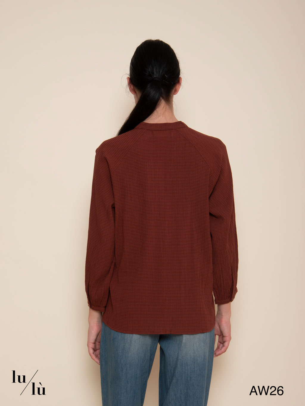 Penelope - Blusa in cotone e viscosa