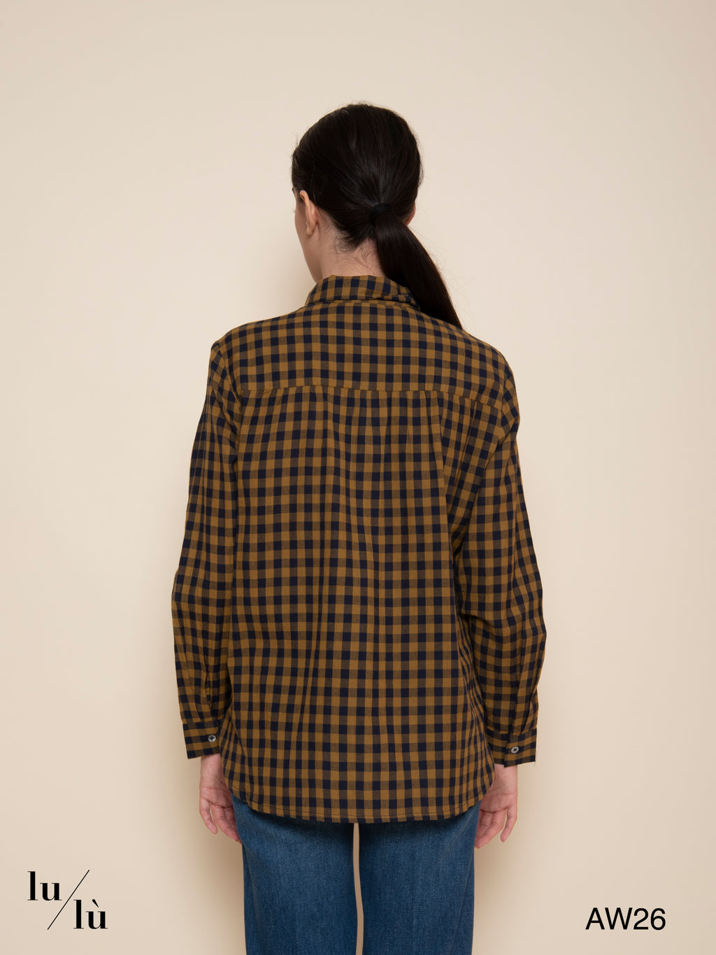 Rubino - Camicia a quadri Vichy