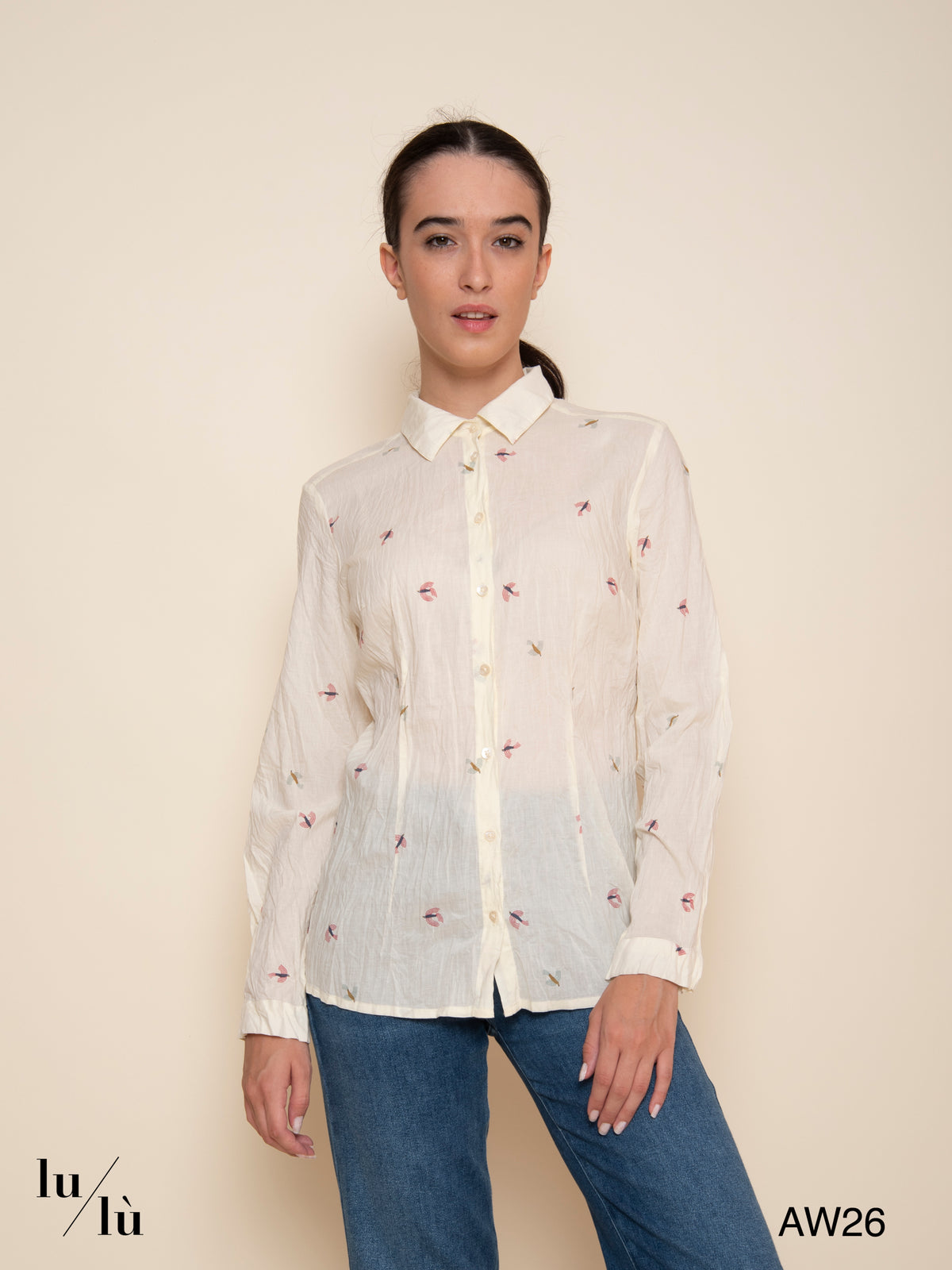 Era - Camicia in cotone sostenibile