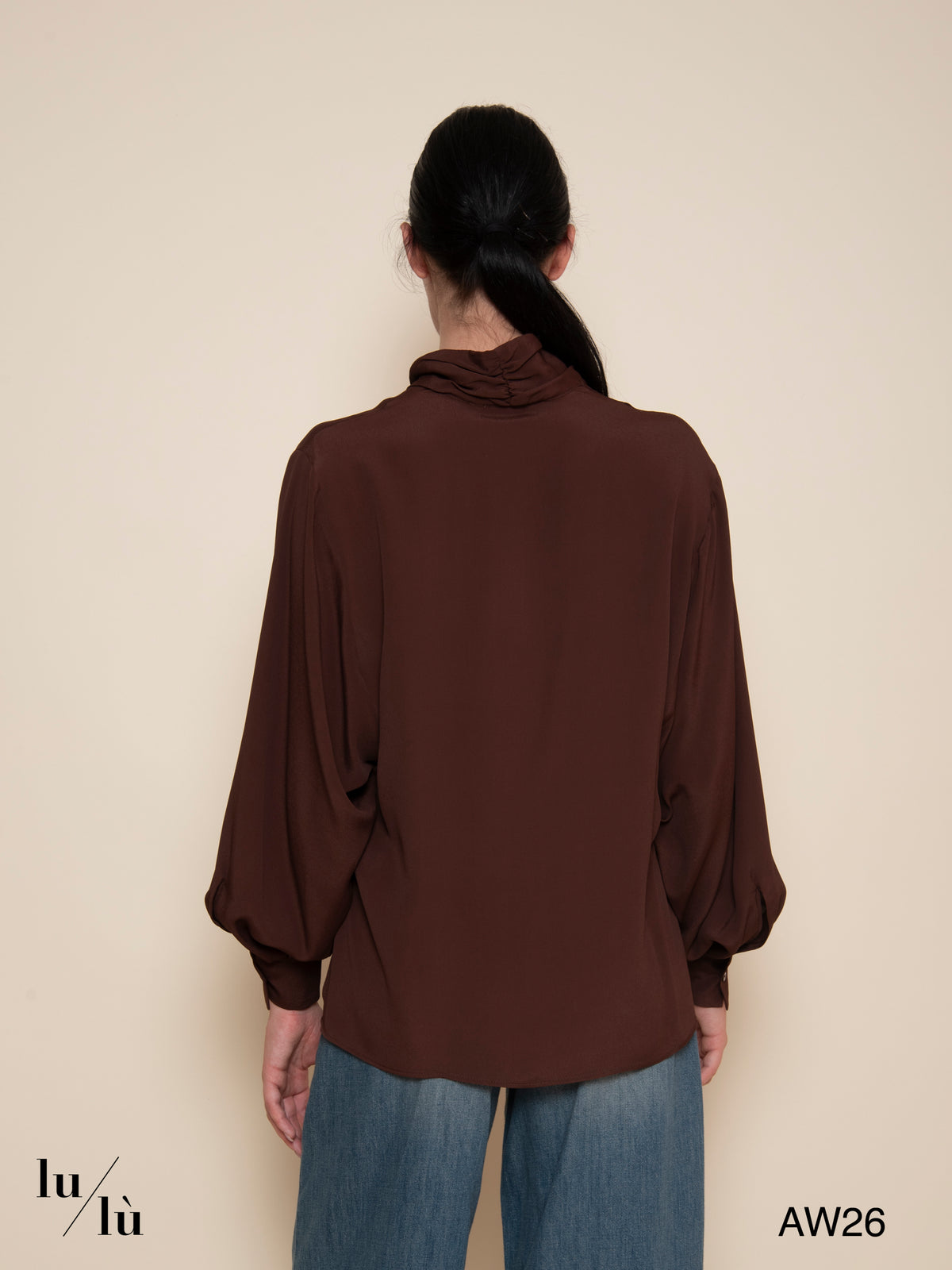 Margareth - Blusa in acetato e seta