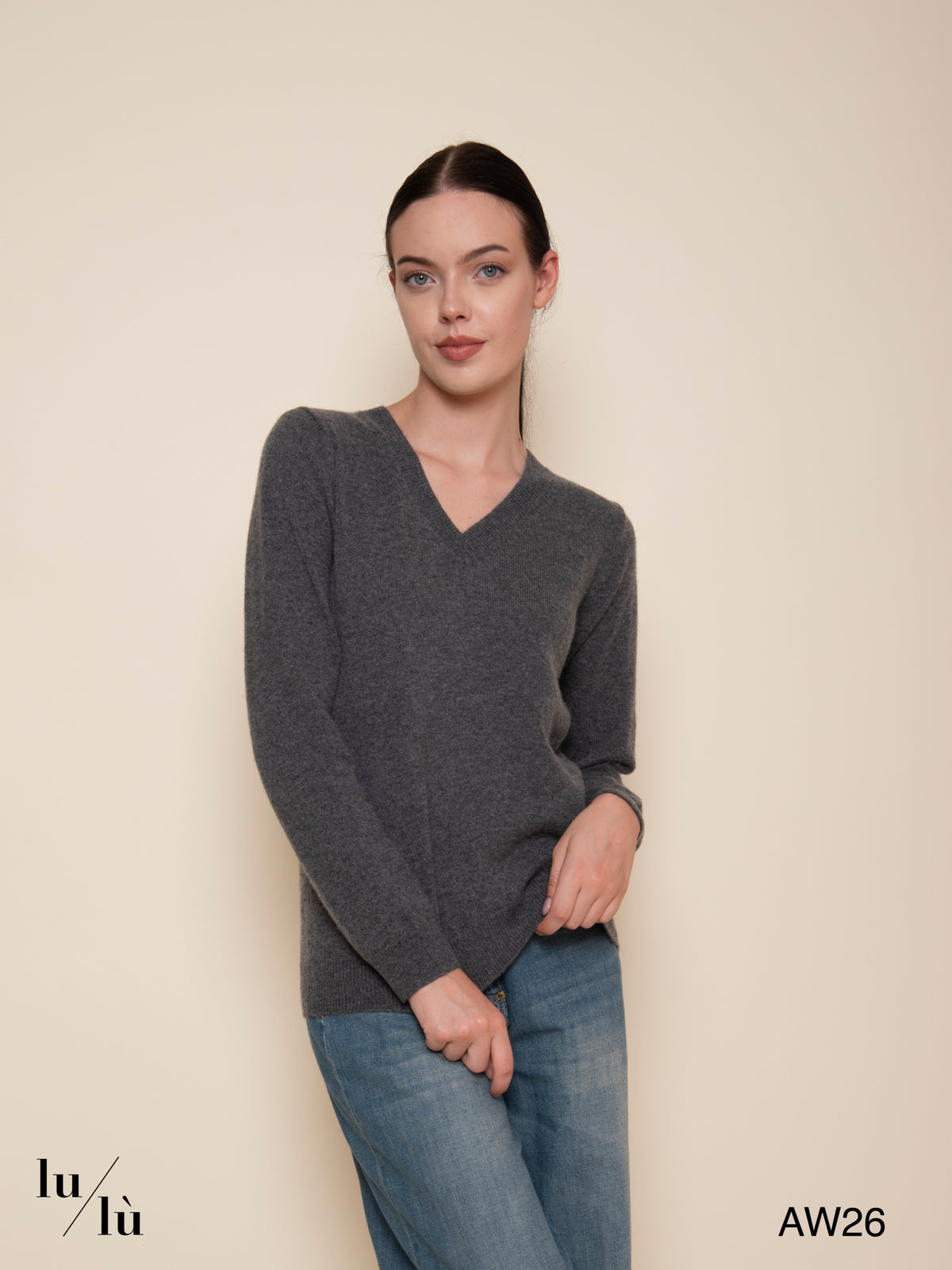 Ayla Grey - Maglia in 100% cashmere