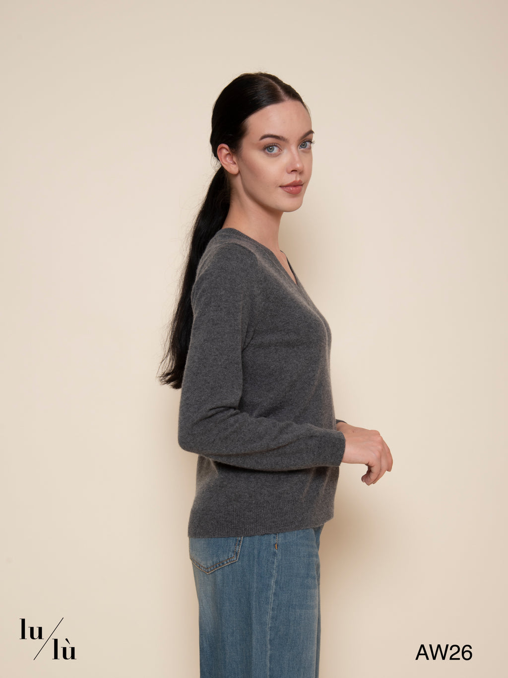 Ayla Grey - Maglia in 100% cashmere