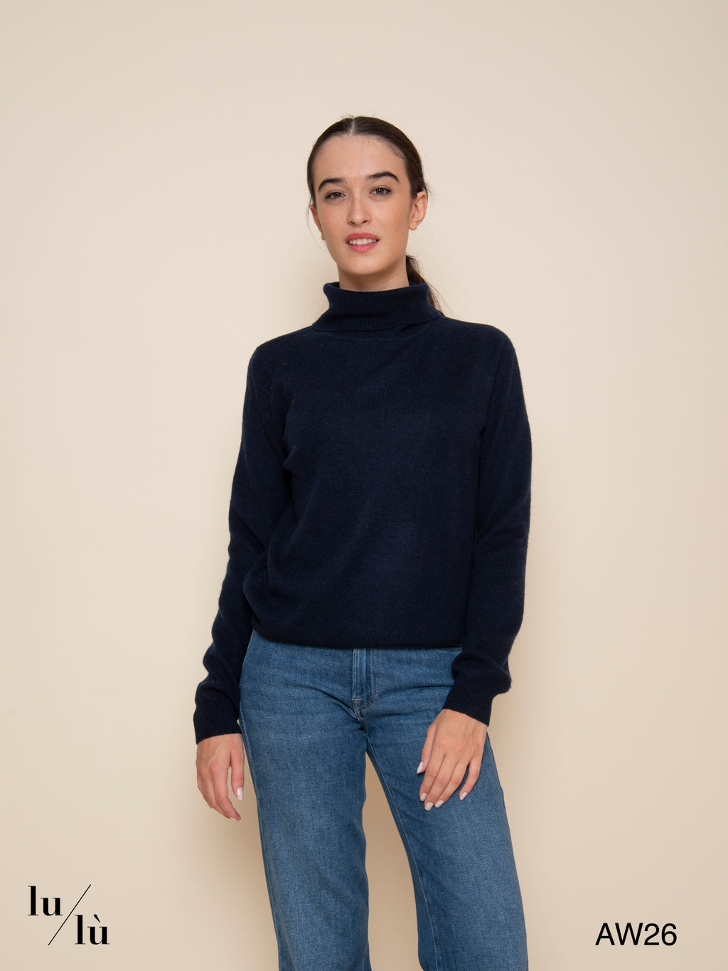 Themys Blue - Maglione 100% cashmere