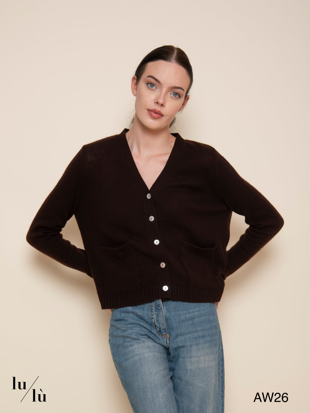 Amanda Brown - Cardigan 100% cashmere