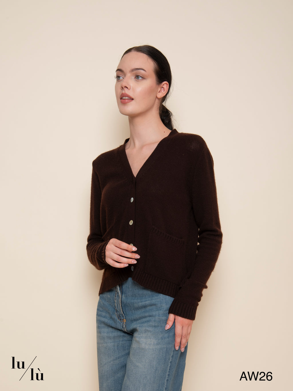 Amanda Brown - Cardigan 100% cashmere