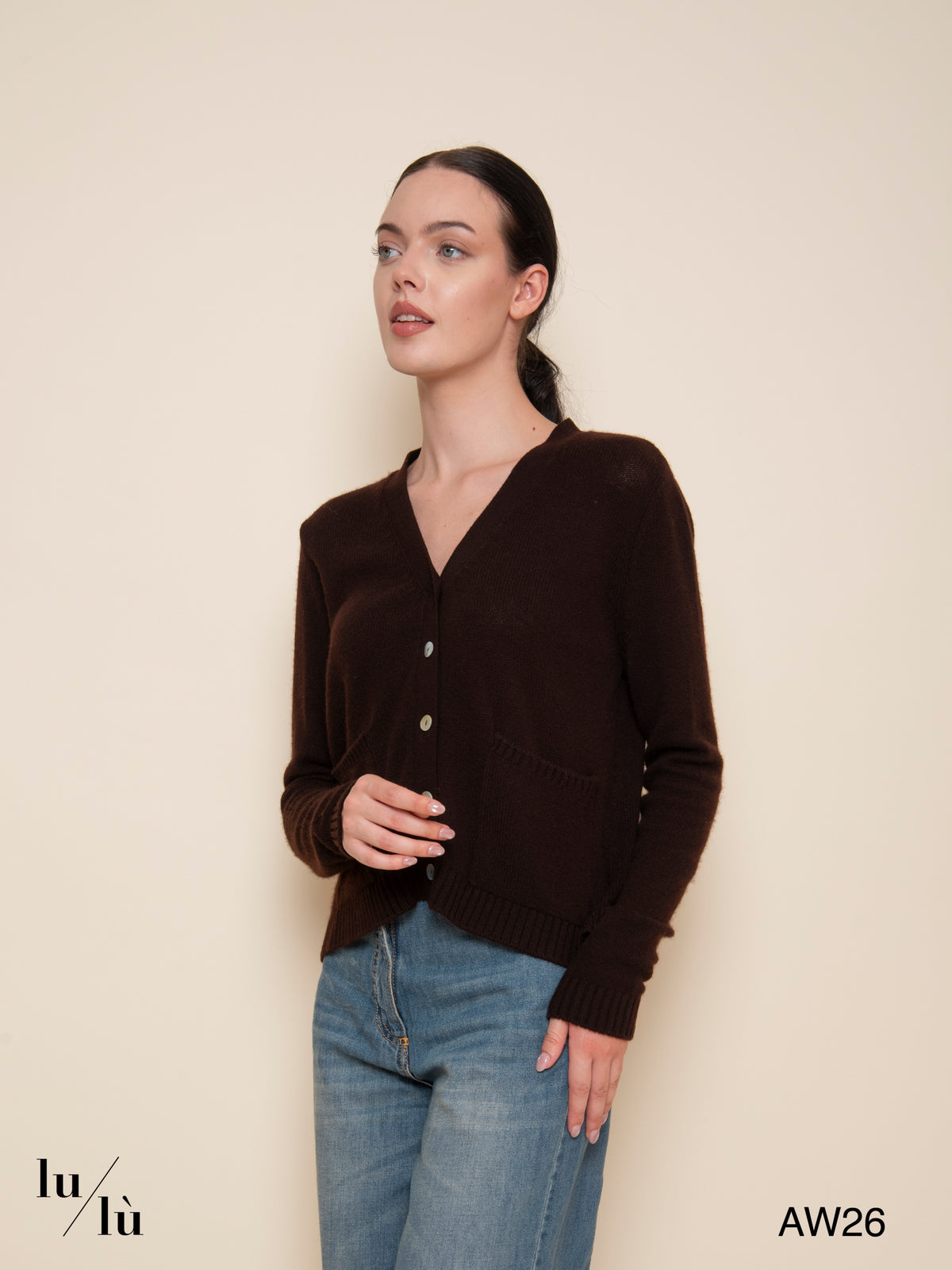 Amanda Brown - Cardigan 100% cashmere