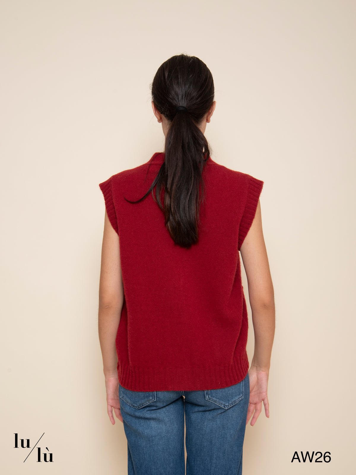 Jodi - Gilet 100% lana
