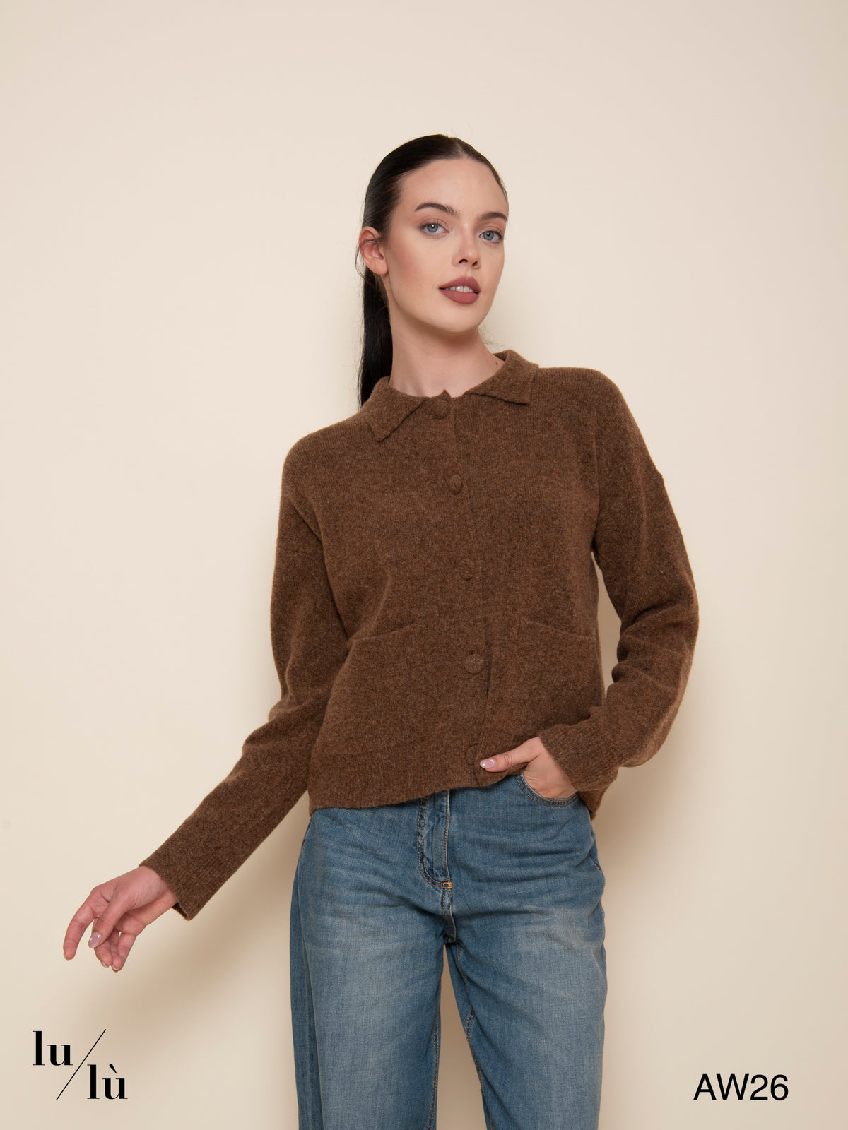 Ezra - Cardigan in lana