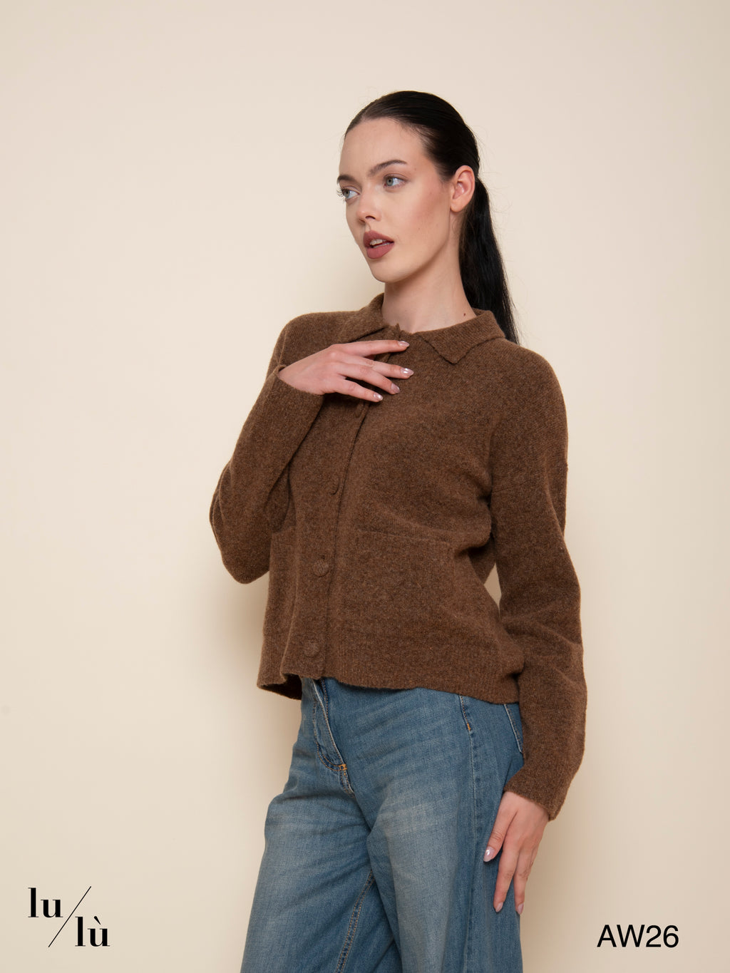 Ezra - Cardigan in lana