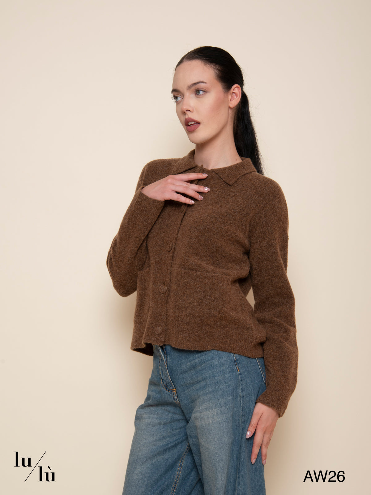 Ezra - Cardigan in lana