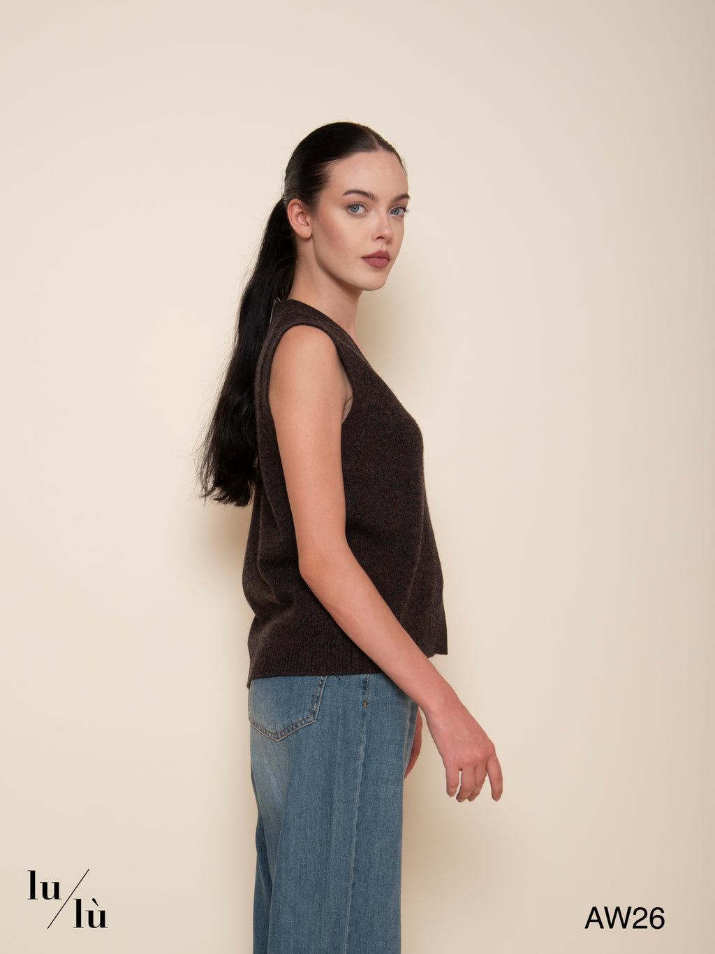 Judy - Gilet 100% lana