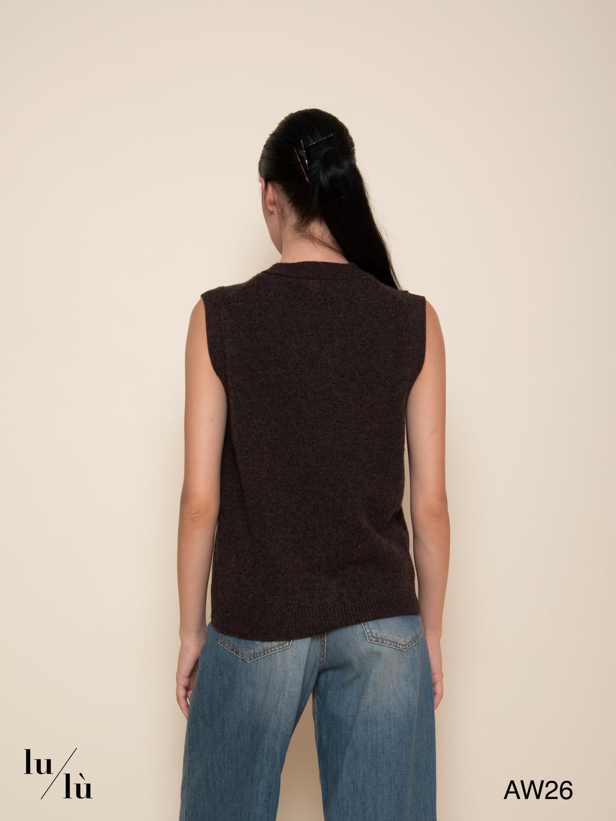 Judy - Gilet 100% lana