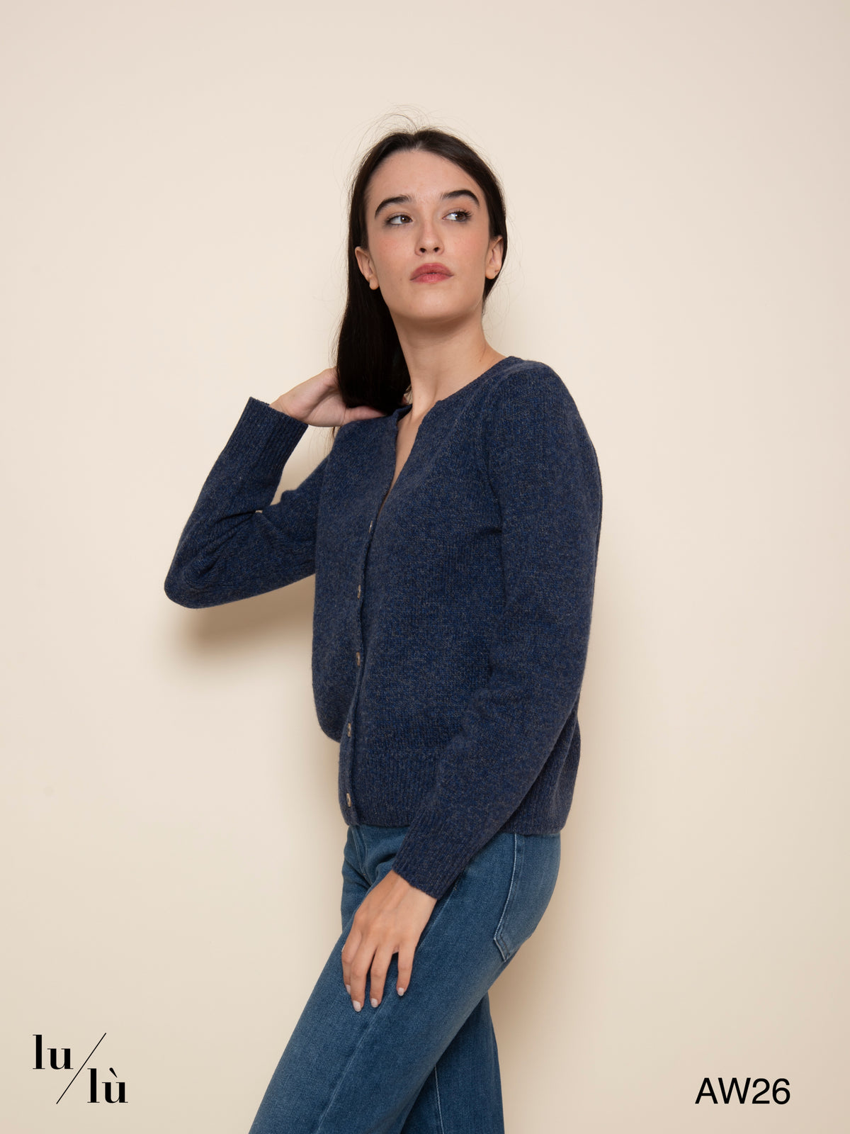Tara - Cardigan 100% lana