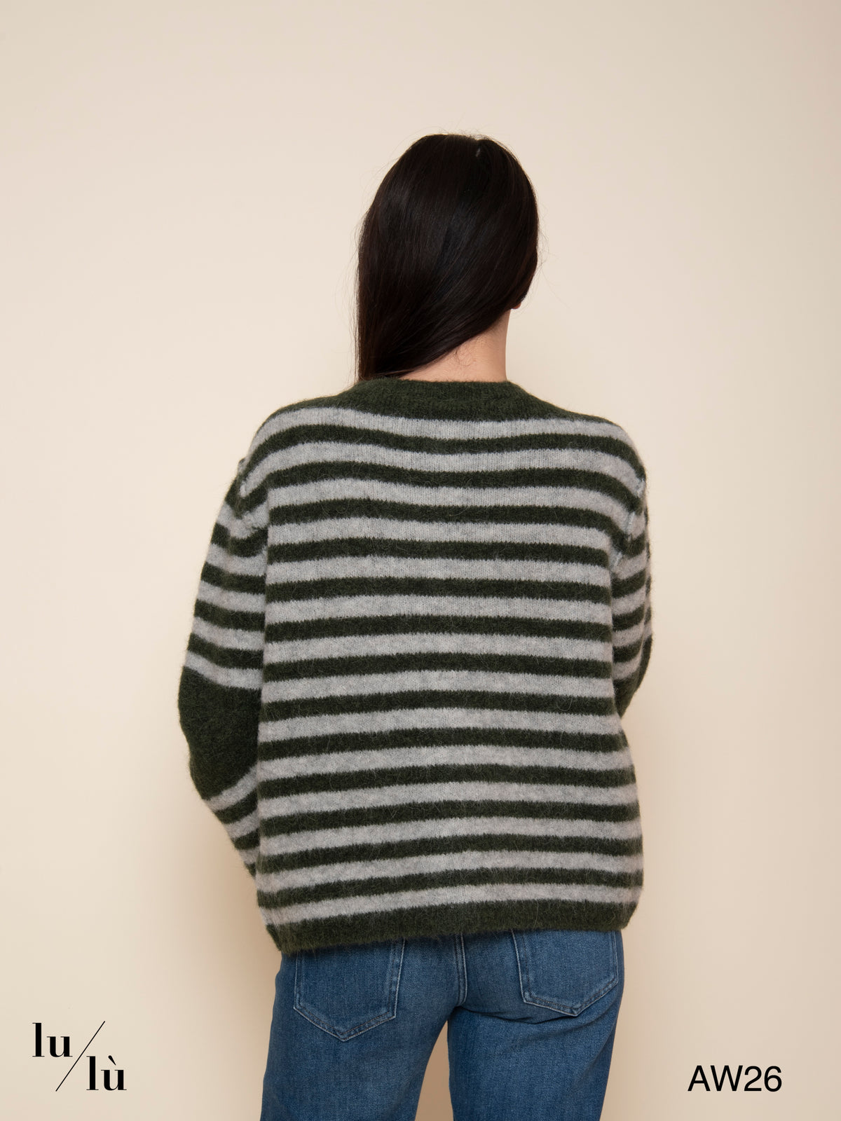 Jules - Cardigan in alpaca con bottoni colorati