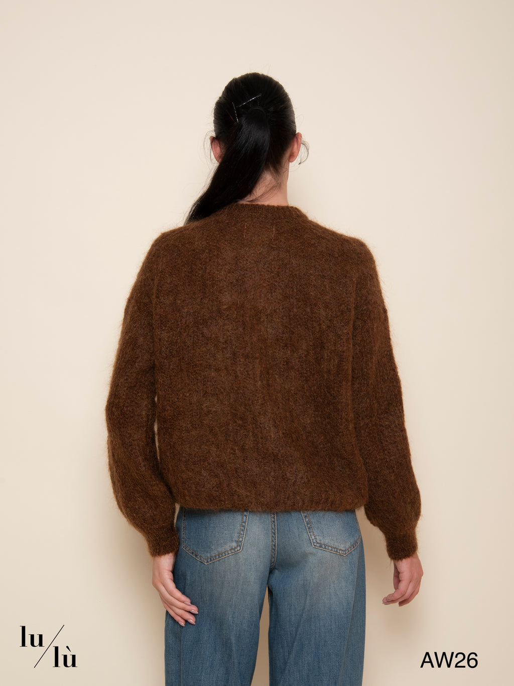 Alma - Cardigan in kid mohair