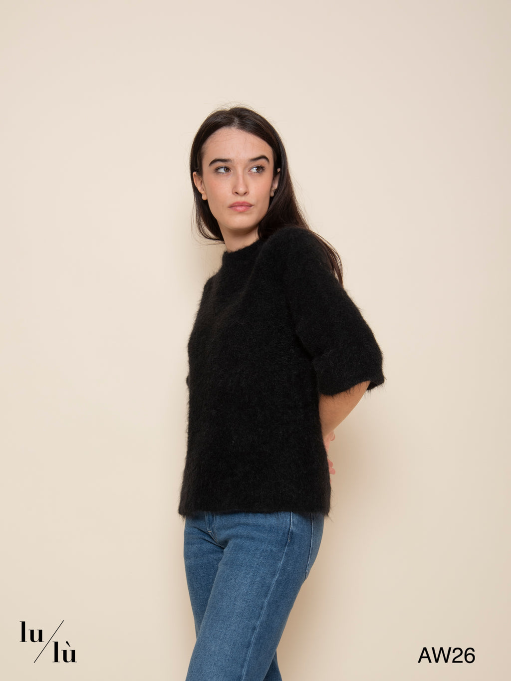 Clio - Maglia in Superkid Mohair e lana merinos