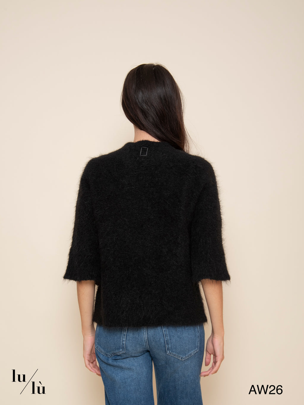 Clio - Maglia in Superkid Mohair e lana merinos