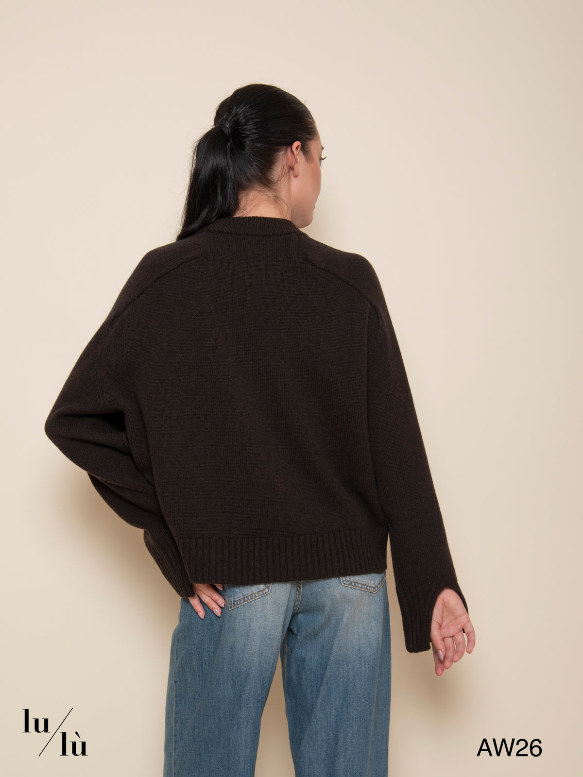 Will - Maglione oversize in lana merino