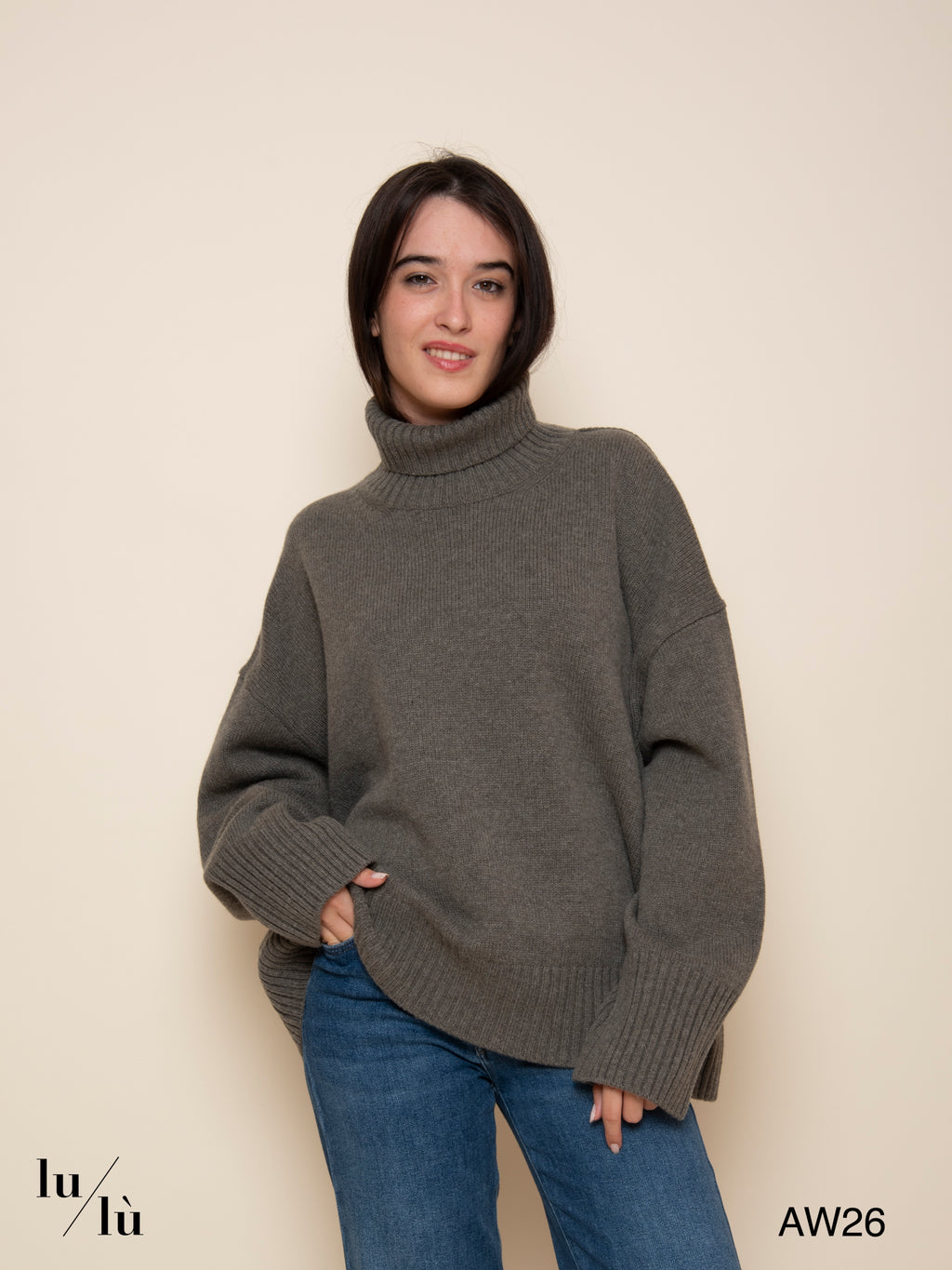 William Grey - Maglione dolcevita oversize