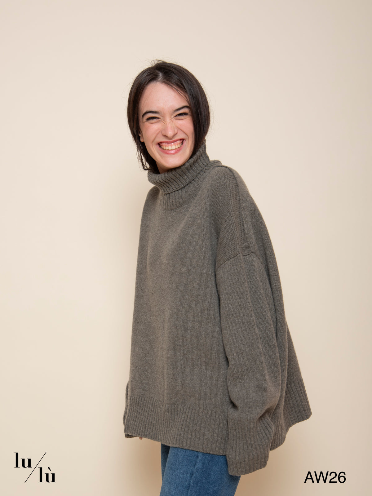 William Grey - Maglione dolcevita oversize