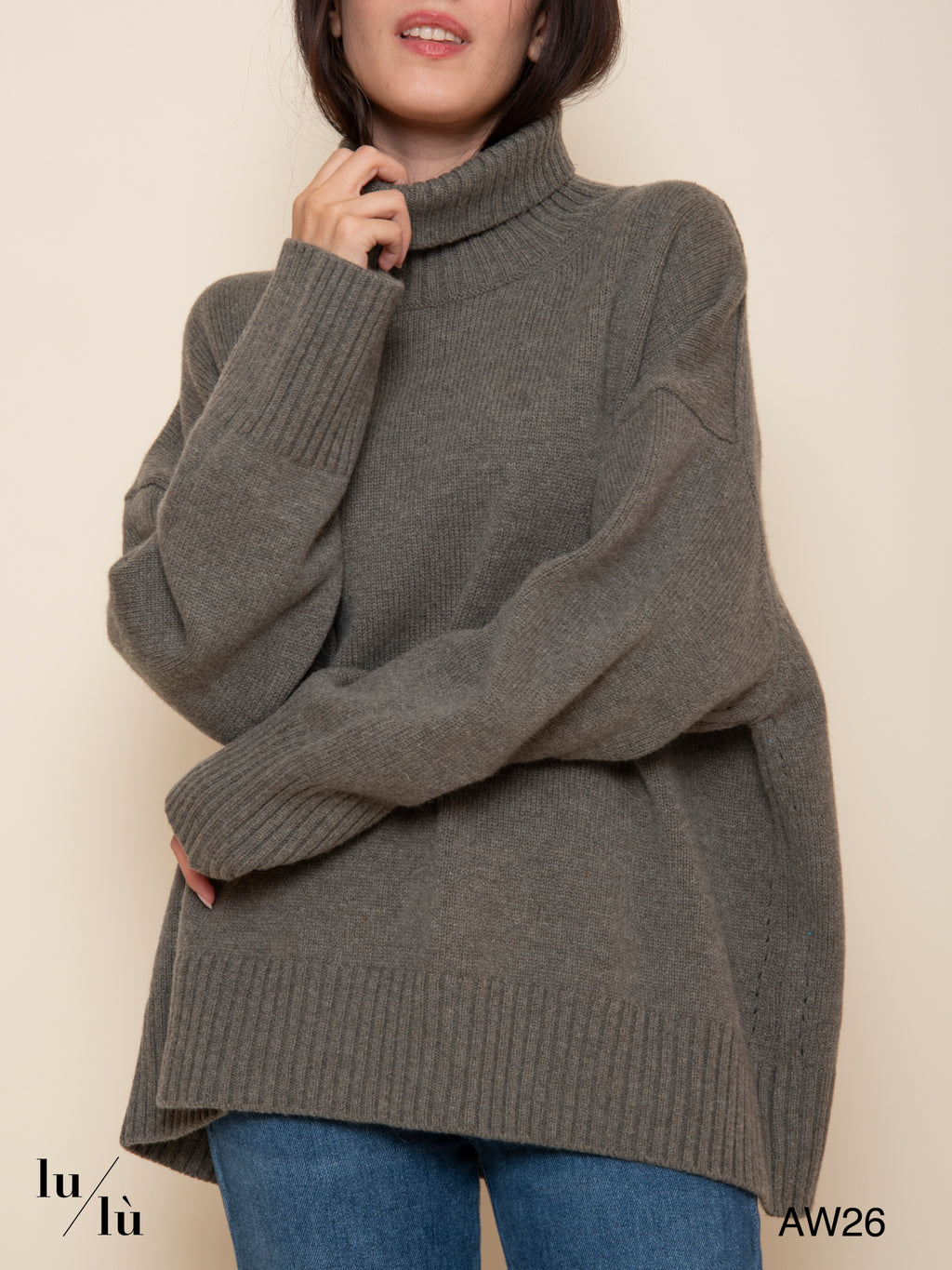 William Grey - Maglione dolcevita oversize
