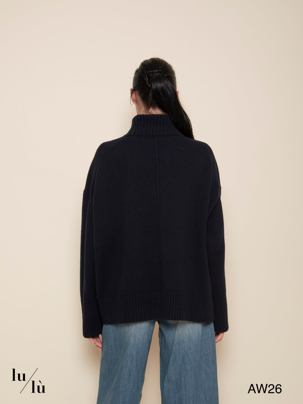 William Blu - Maglione dolcevita oversize
