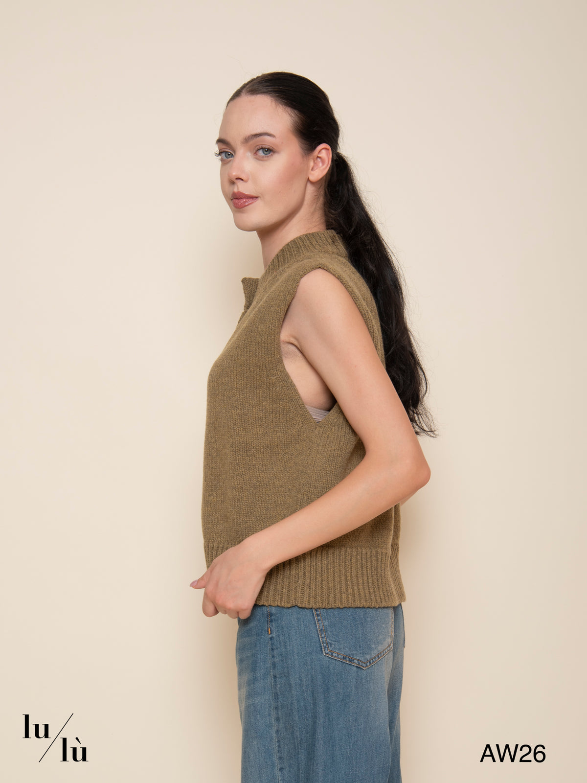Kaliane - Gilet in lana vergine