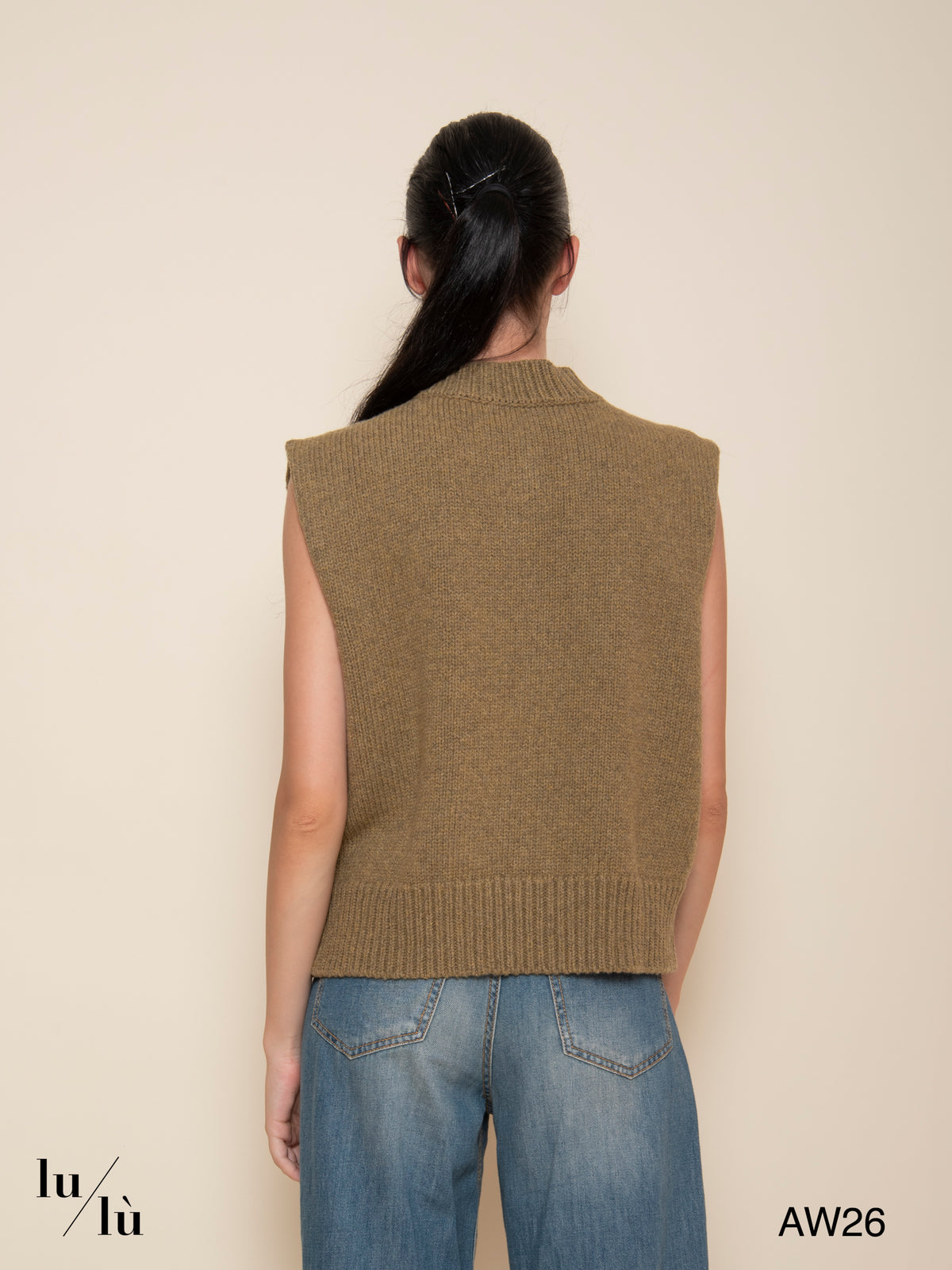 Kaliane - Gilet in lana vergine