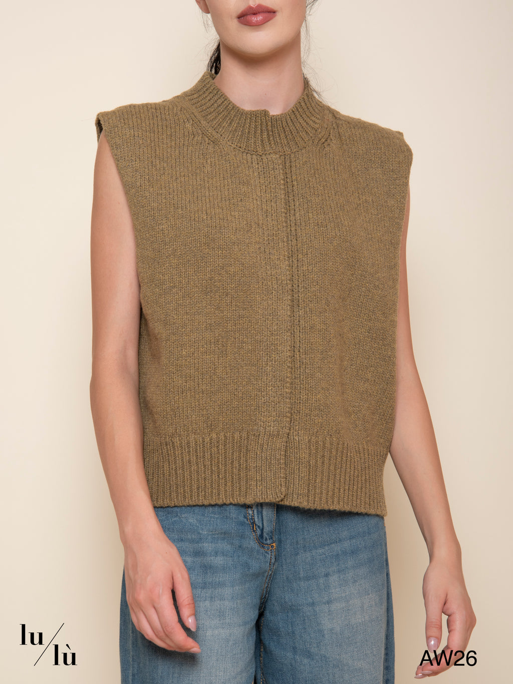 Kaliane - Gilet in lana vergine