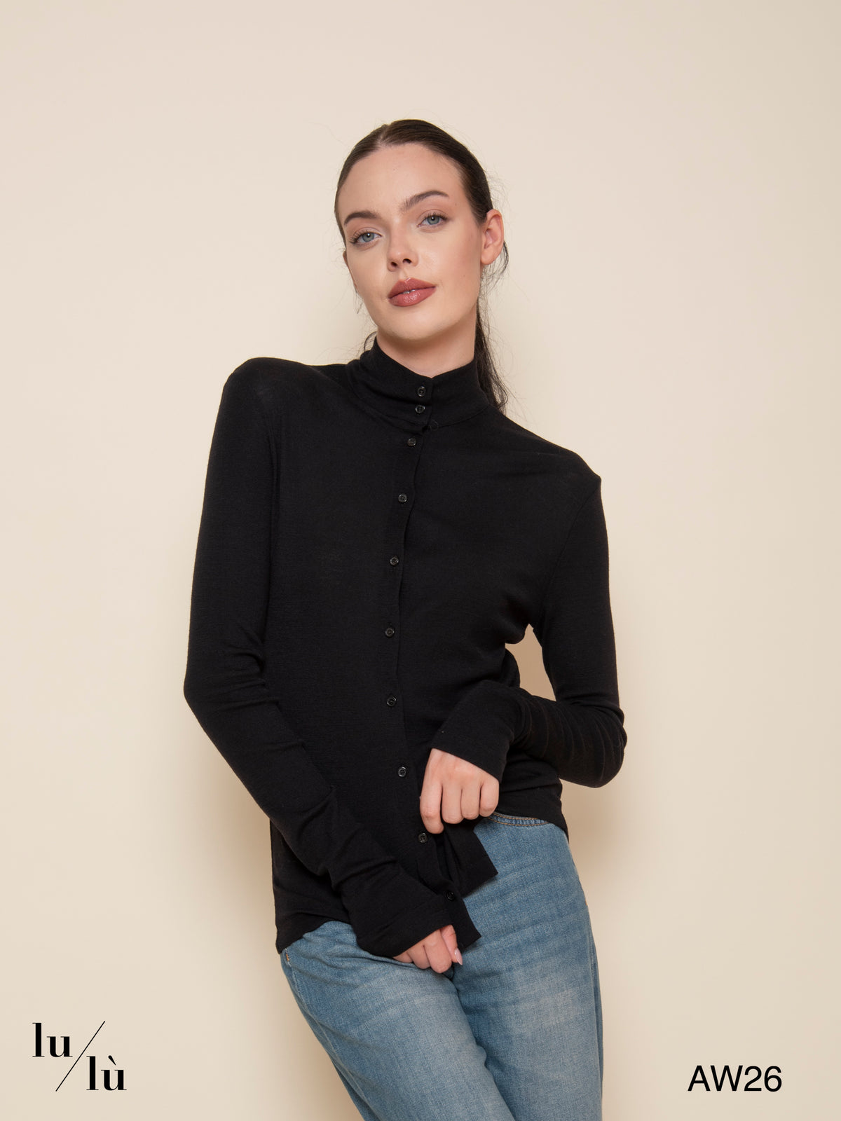 Jada - Cardigan in 100% lana vergine