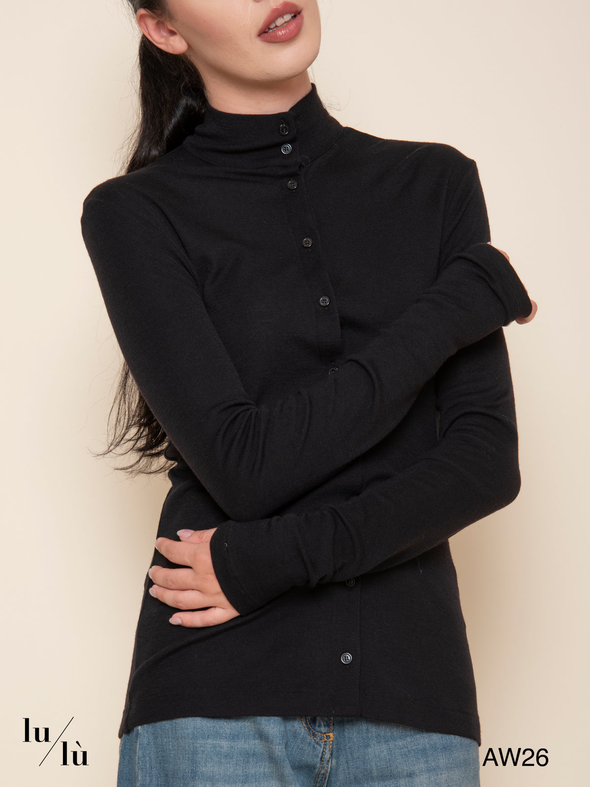 Jada - Cardigan in 100% lana vergine