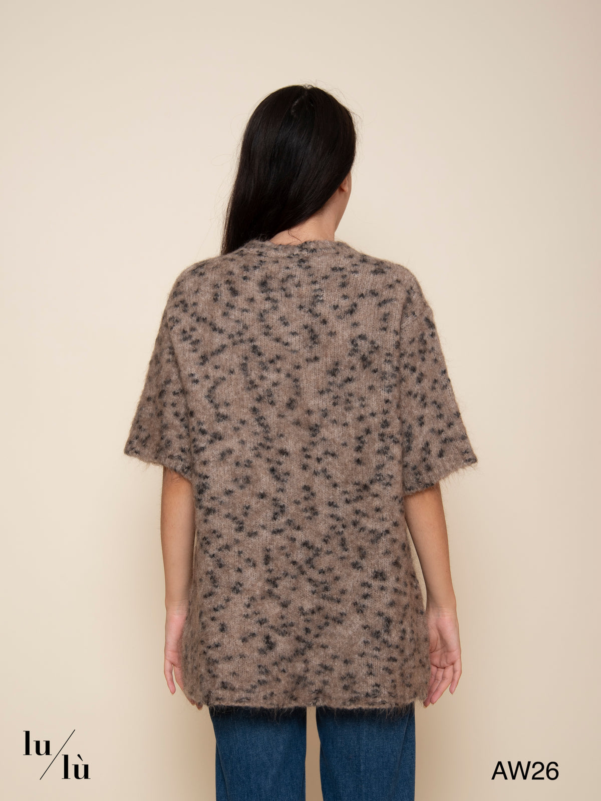 Megan - Maglia oversize in mohair e lana merino