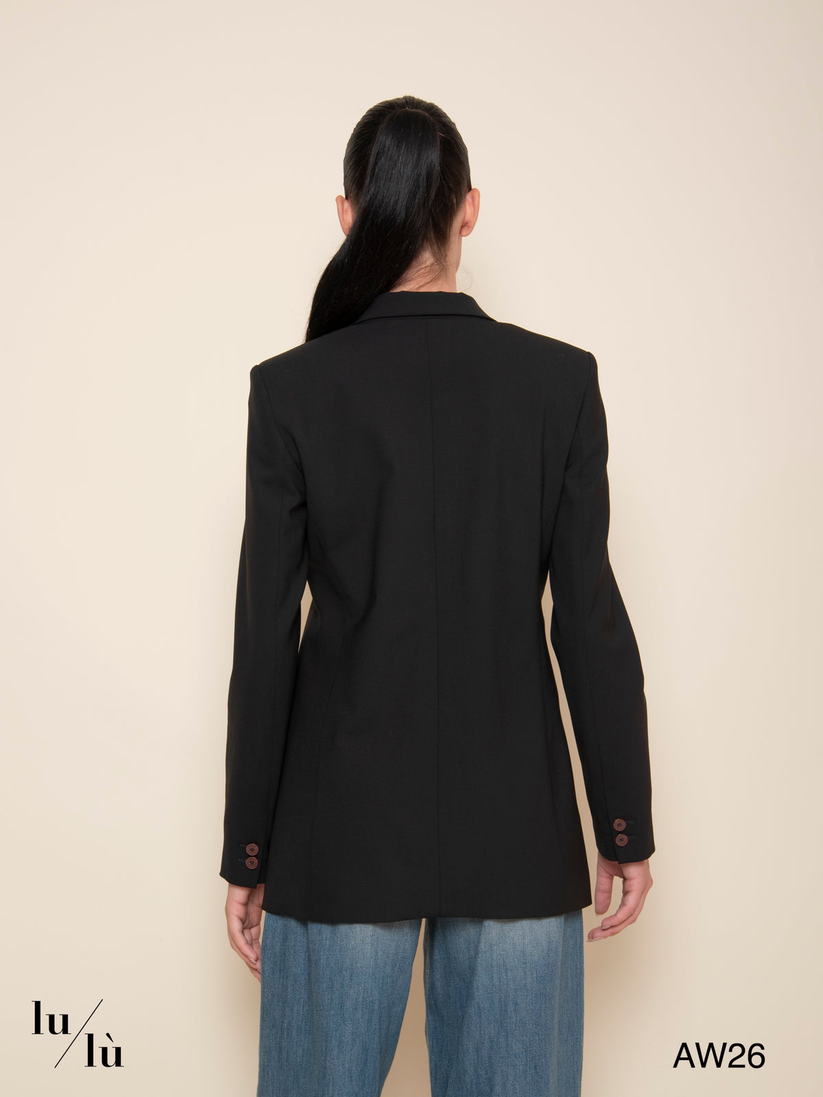 Natalie - Blazer sartoriale in lana vergine