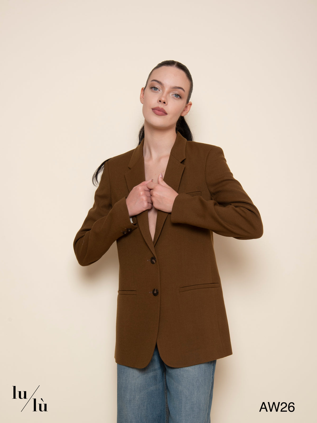 Diana - Blazer sartoriale in lana vergine