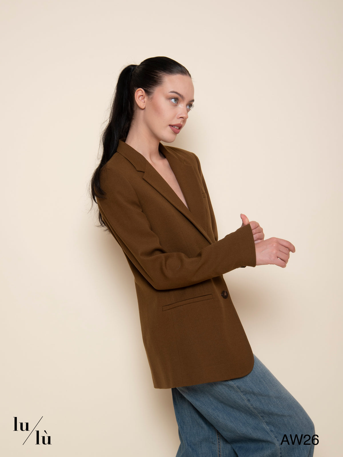 Diana - Blazer sartoriale in lana vergine