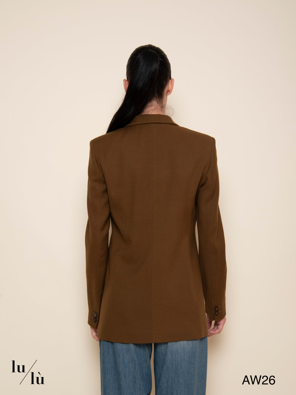 Diana - Blazer sartoriale in lana vergine