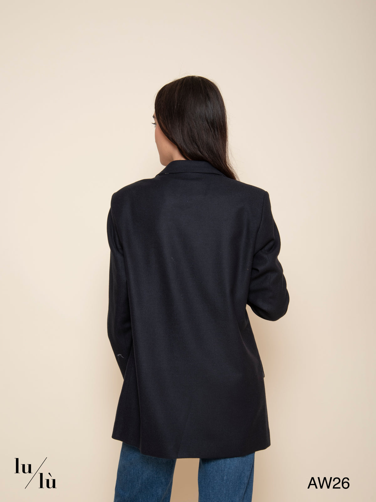 Vouzio - Blazer sartoriale in misto lana