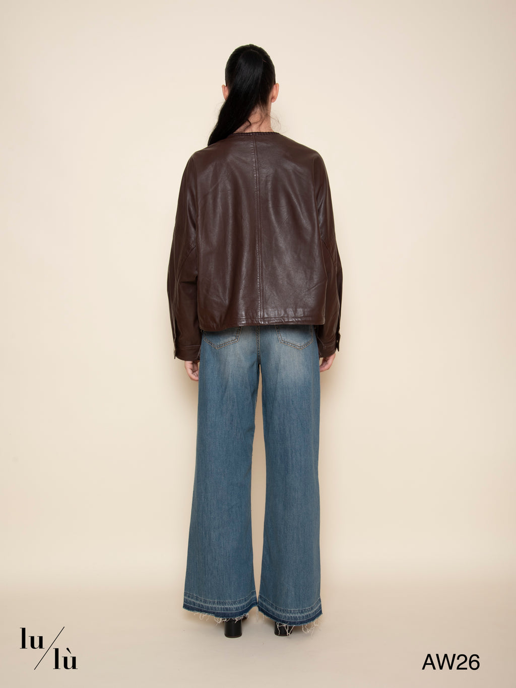 Kaldor - Giacca bomber in pelle con coulisse
