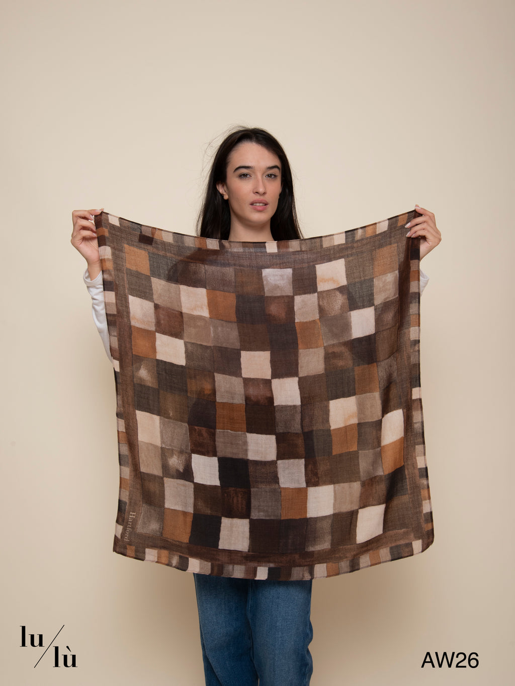 Amy Brown - Foulard Bandana in lana