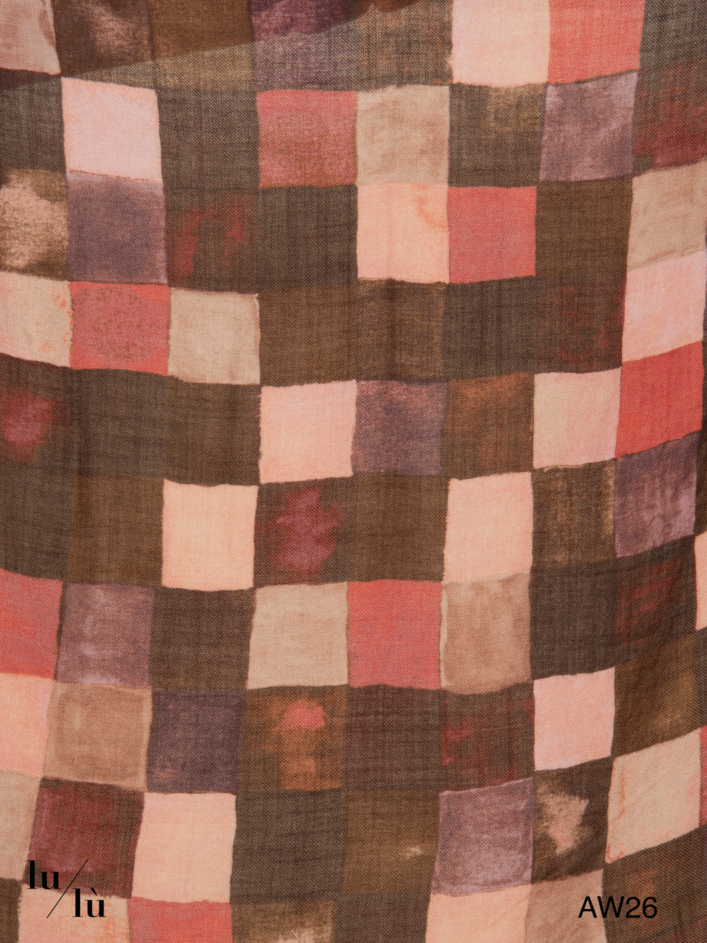 Amy Bordeaux - Foulard Bandana in lana