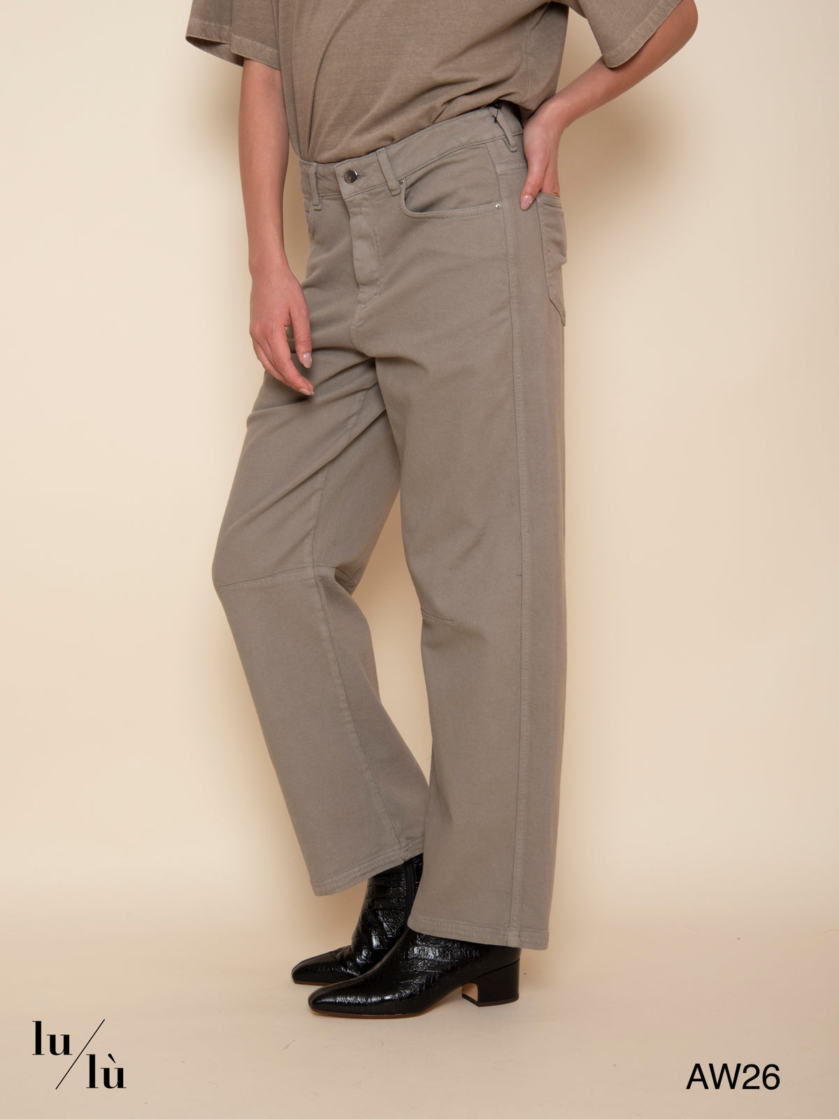 Barrell Smoke - Pantalone 5 tasche in cotone