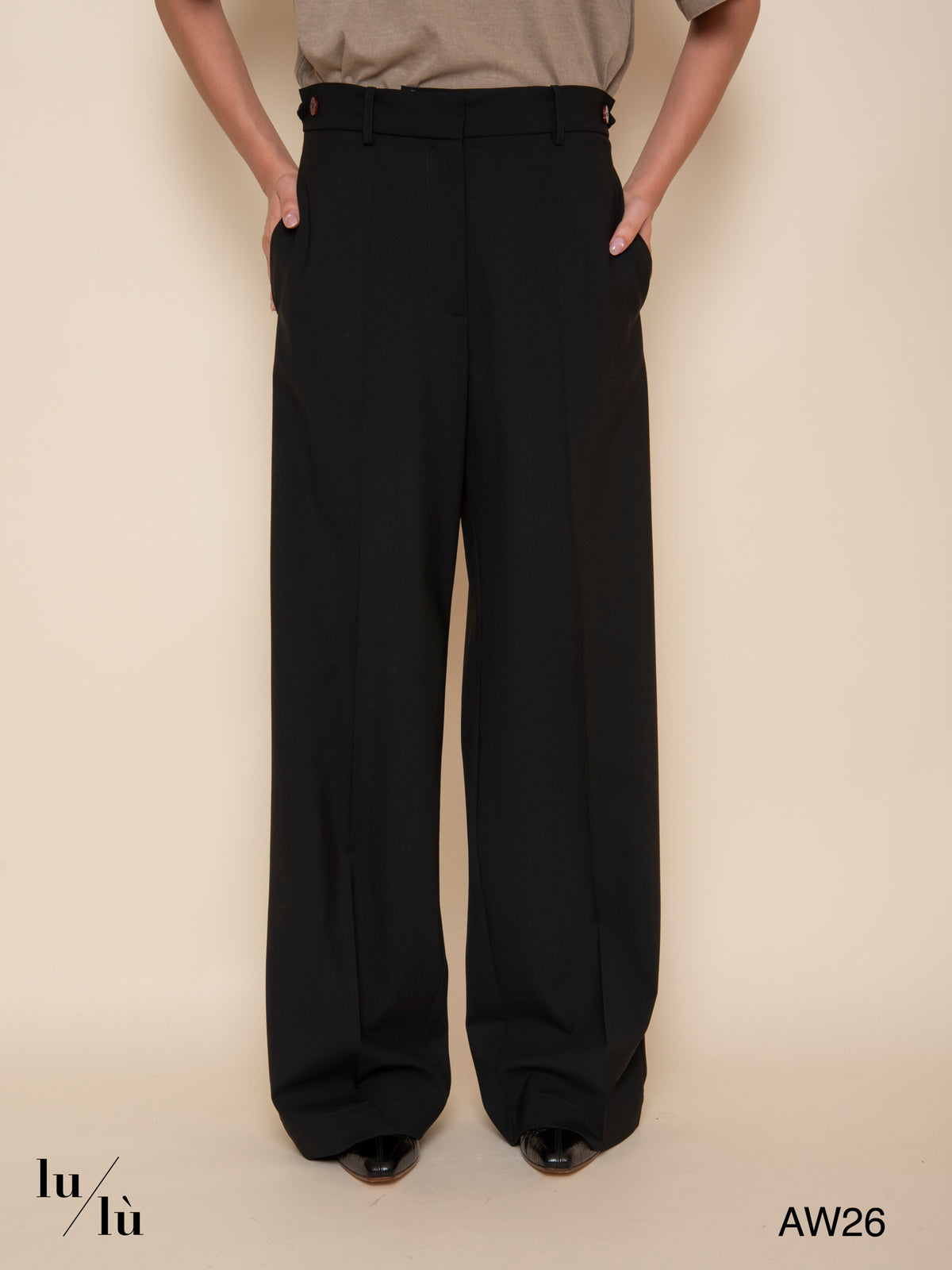 Josephine - Pantalone in lana vergine