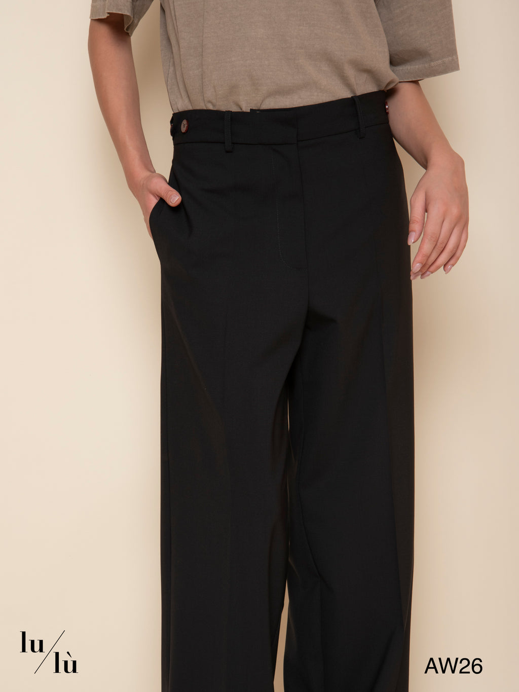 Josephine - Pantalone in lana vergine