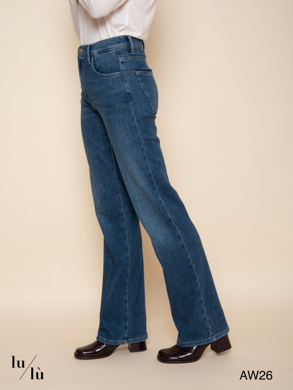 Eve - Jeans straight leg blu